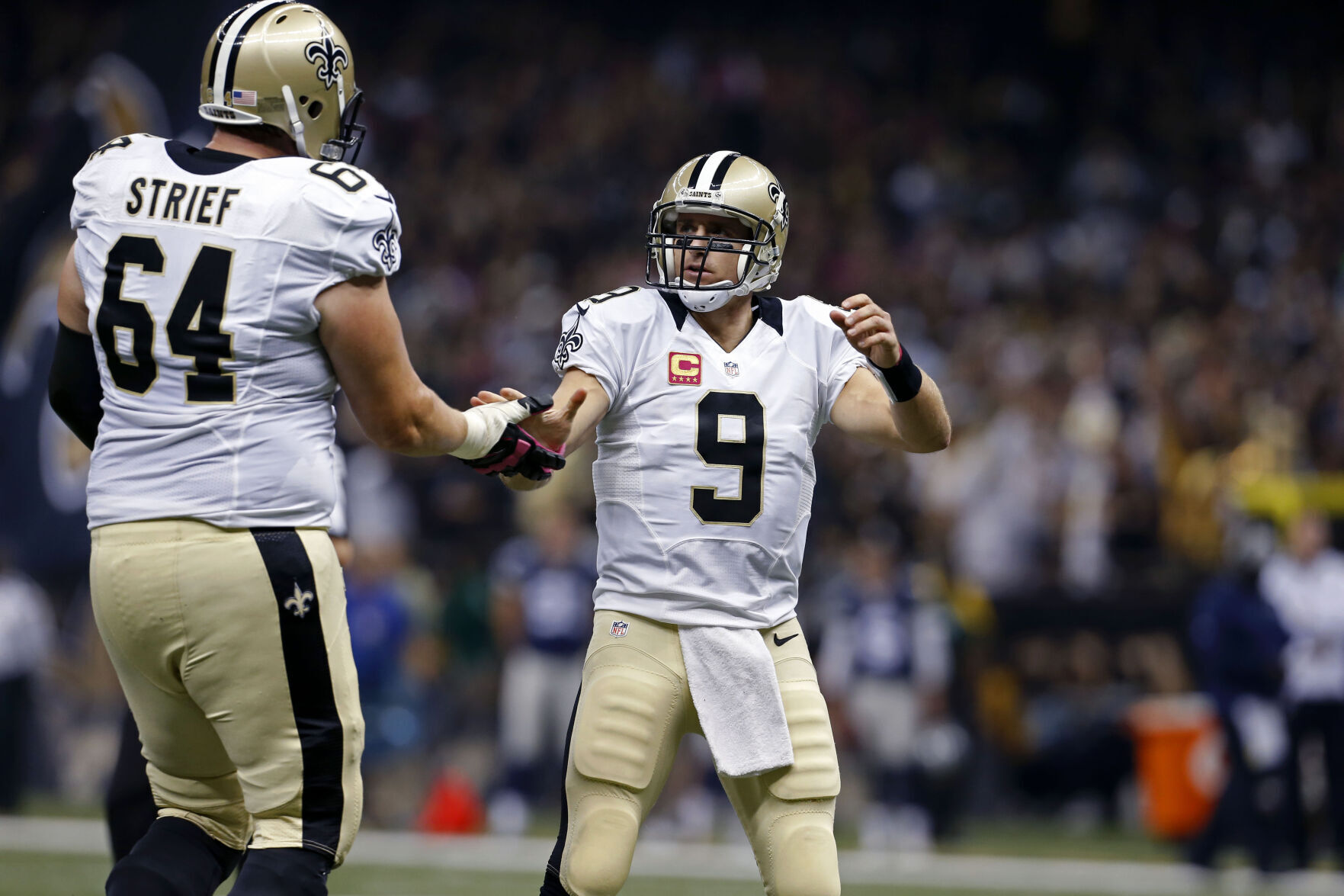 2015: Drew Brees throws 400th TD pass of career in OT